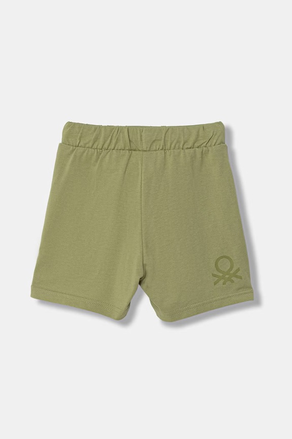 United Colors of Benetton sportske kratke hlače za djecu od pamuka 3BL0G900Q.P.season.PPY2 zelena SS26