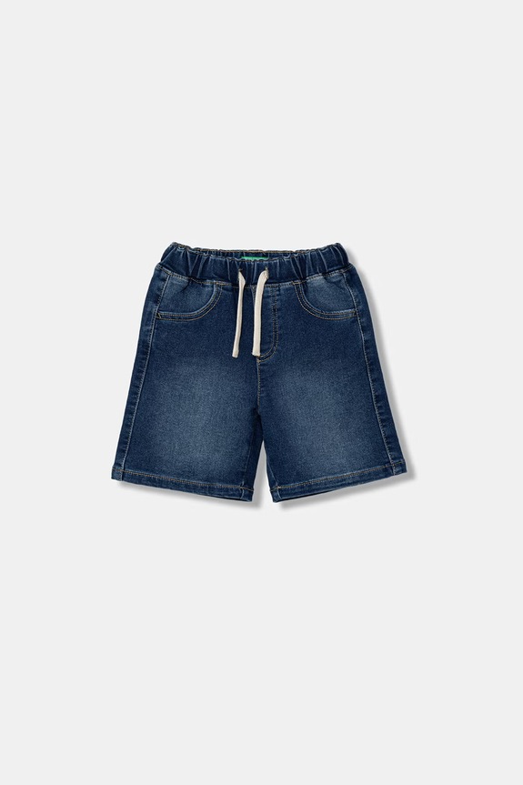 United Colors of Benetton pantaloncini per bambini con cotone blu navy 44LGG903M.P.seasonal