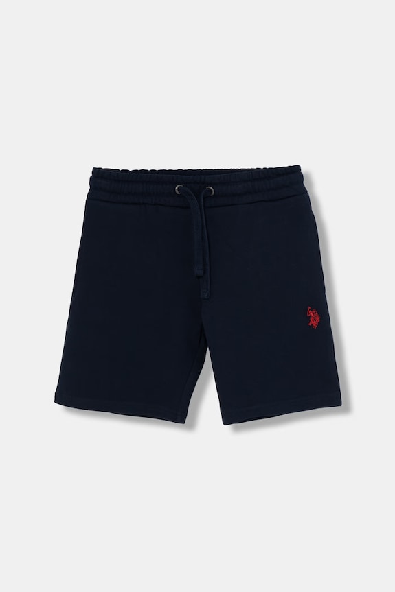 U.S. Polo Assn. σορτς παιδικά βαμβακερά USP2459 σκούρο μπλε SS26
