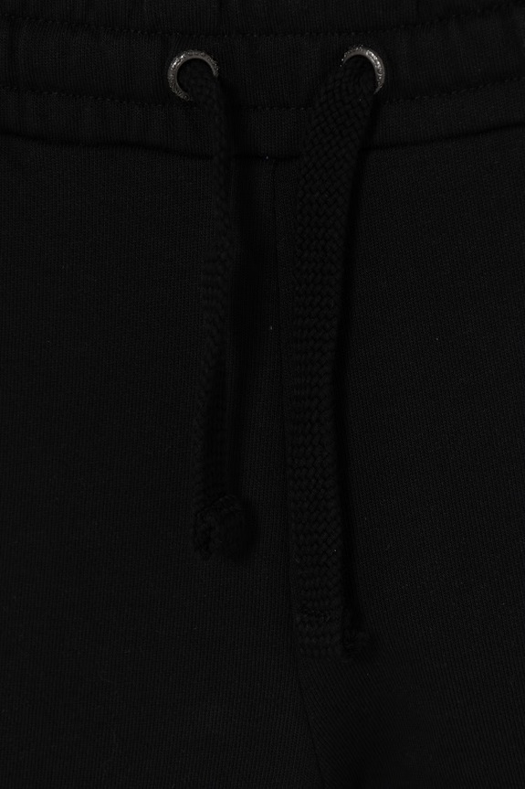 U.S. Polo Assn. Σορτς παιδικά βαμβακερά μαύρο USP2459