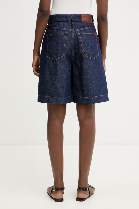 Ruházat Weekend Max Mara rövidnadrág női farmer OZONO 2615141032600 sötétkék