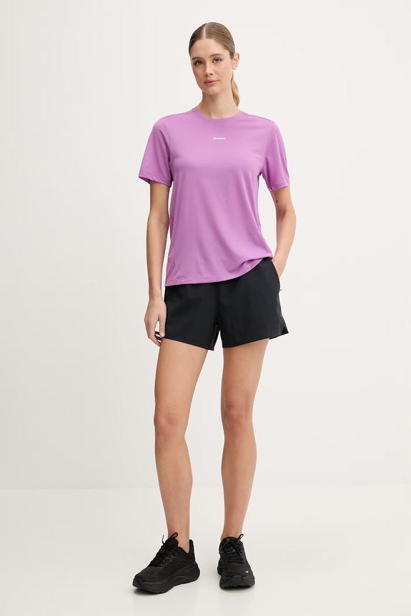 Salomon pantaloni scurți de antrenament SHKout LC2452300 negru SS26