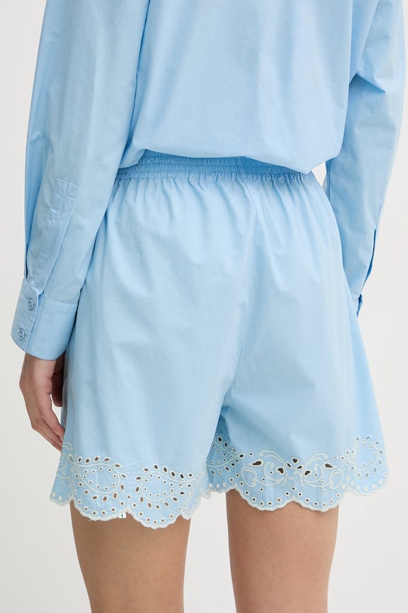 Ρούχα Stine Goya σορτς γυναικεία βαμβακερά SG.SS26.P146.2499 μπλε