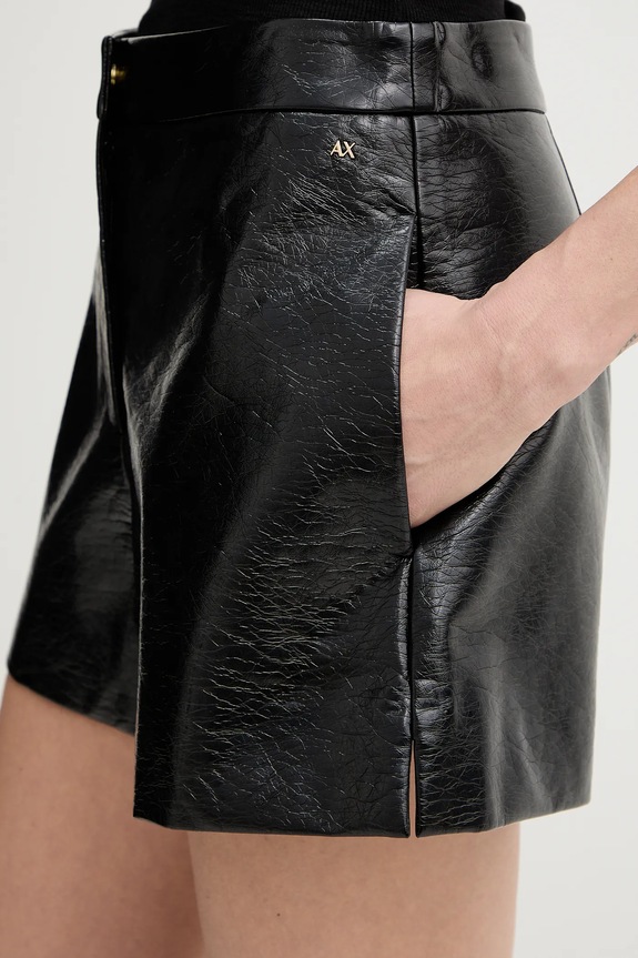 Armani Exchange pantaloni scurți negru XW001815.AF18859