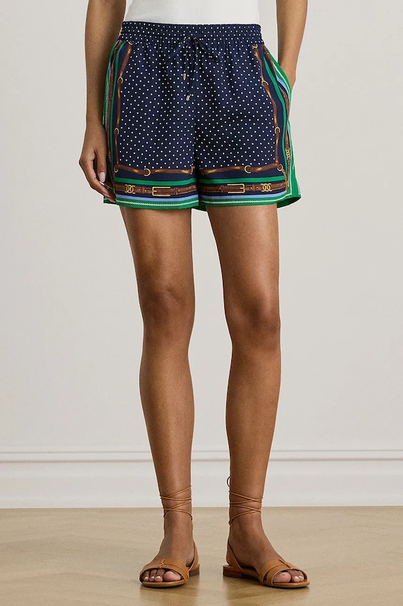Lauren Ralph Lauren pantaloni scurti panza albastru 200B20822
