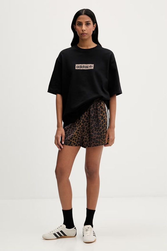Kratke hlače adidas Originals Stn Shorts KA2673 rjava SS26