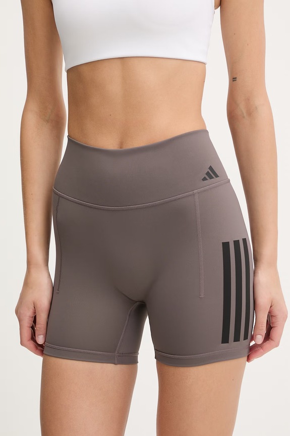adidas Performance szorty treningowe Optime JZ1099 brązowy SS26