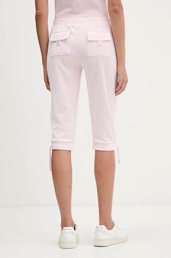 Îmbrăcăminte Juicy Couture pantaloni scurți de catifea Angel JCNBJ126456 roz