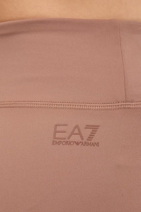 EA7 Emporio Armani pantaloni scurți sport pentru femei AF21585.7W000925 maro