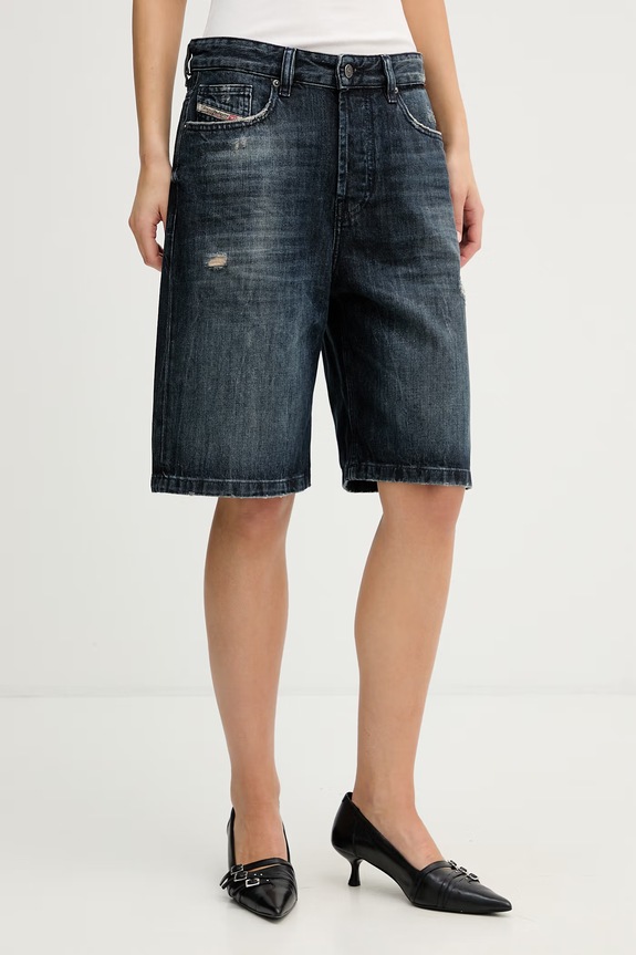 Diesel pantaloni scurți pentru femei, din denim DE-SIRE albastru A14051.0ADBZ