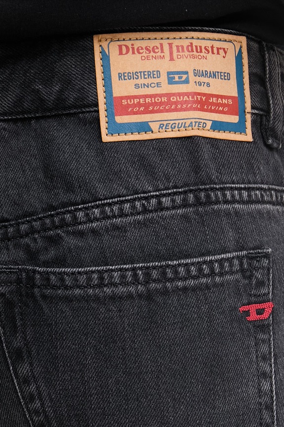 Diesel spódnicospodnie damskie z bawełną DE-ROX czarny A20654.068KE