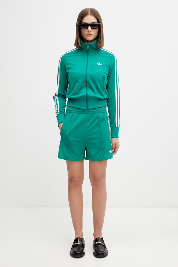 adidas Originals pantaloni scurți de trening pentru femei KD3668 verde