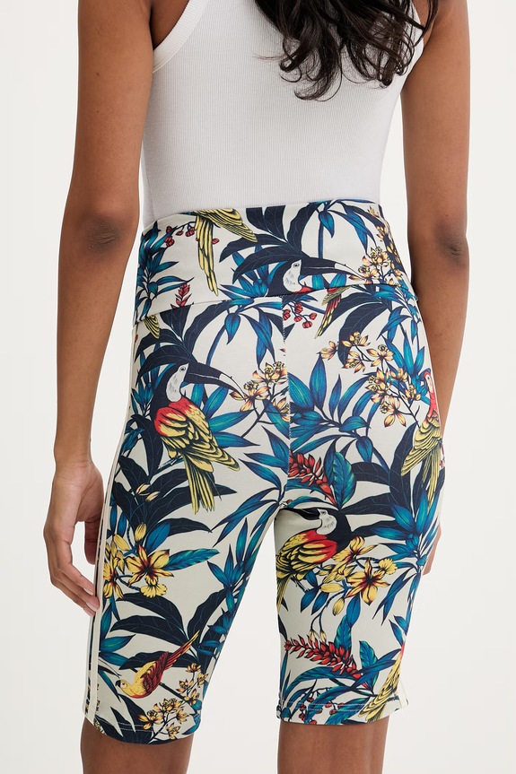 Îmbrăcăminte adidas pantaloni scurți x Farm Rio KD4613 bej