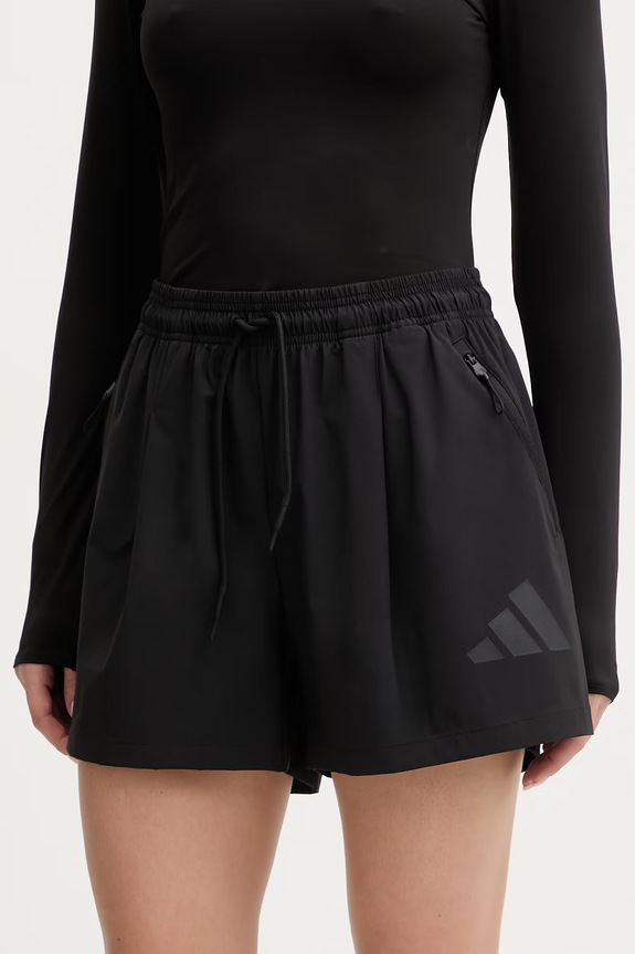 Adidas pantaloni scurți pentru femei Z.N.E negru KD8459