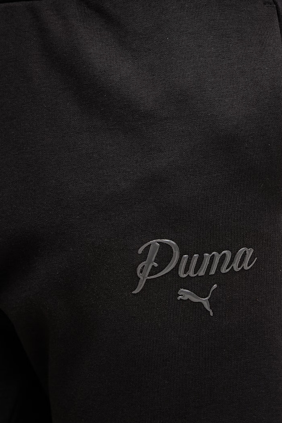 Puma rövidnadrág Essential Script fekete 691762