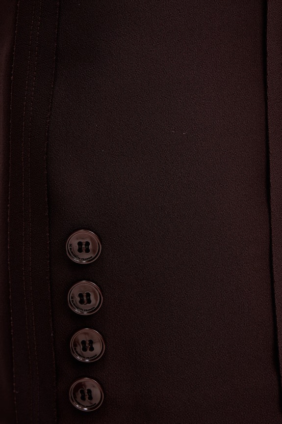 Elisabetta Franchi pantaloni scurți maro SH00761E2