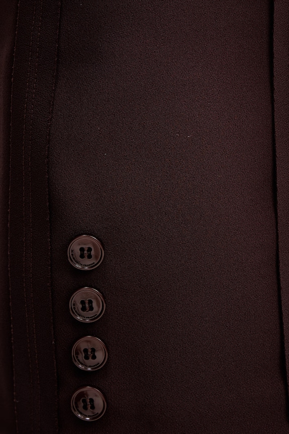 Elisabetta Franchi pantaloni scurți maro SH00761E2