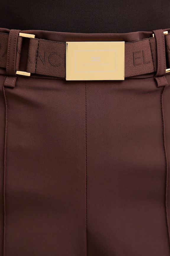 Шорти Elisabetta Franchi коричневий SH00861E2