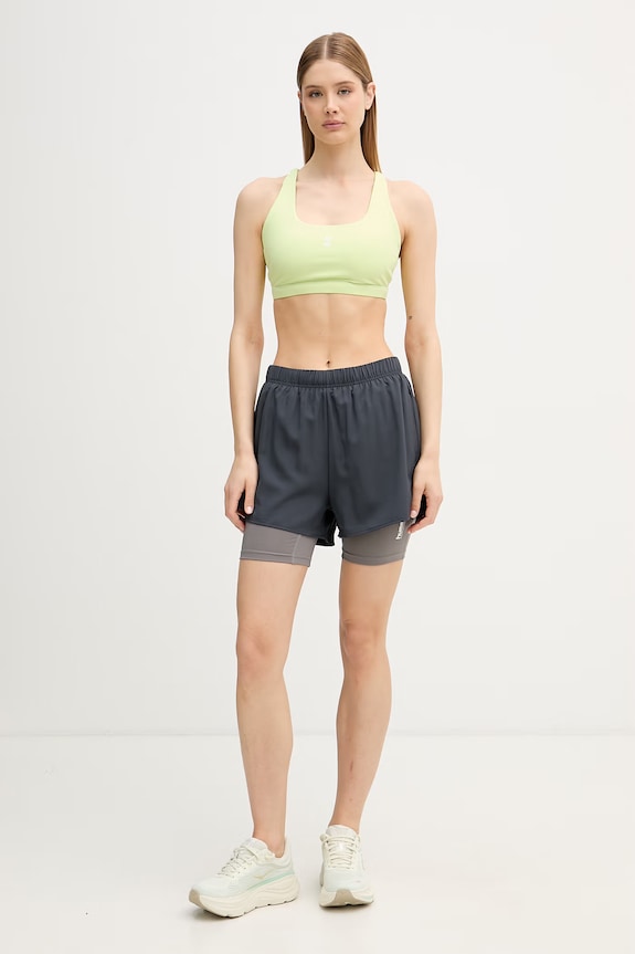 Hummel szorty 2w1 damskie 232574 szary SS26