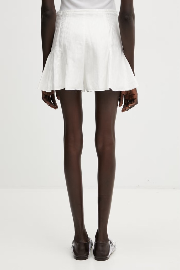 Odzież Rotate szorty damskie z wiskozą 115665400 biały