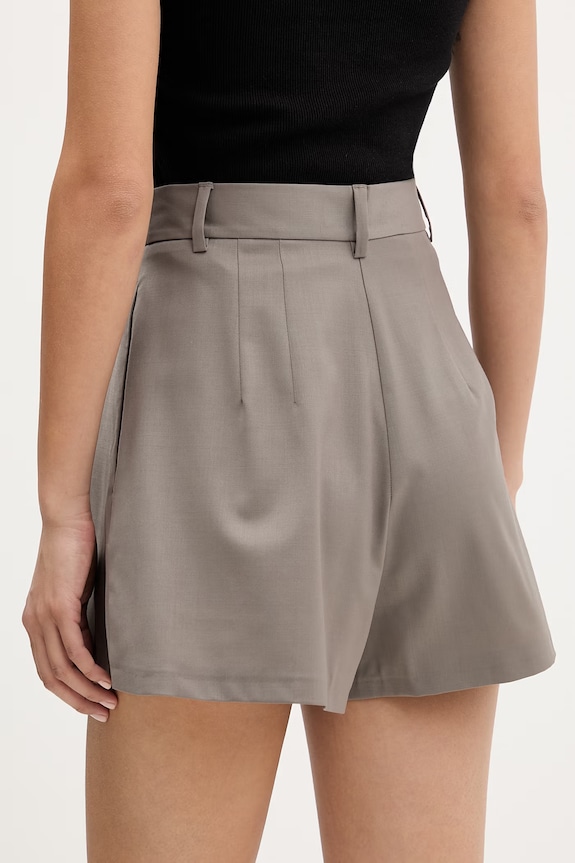Abbigliamento Rotate pantaloncini eleganti da donna con lana 115633816 marrone
