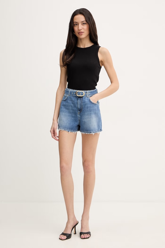 Twinset pantaloni scurți jeans 261TP2711 albastru SS26
