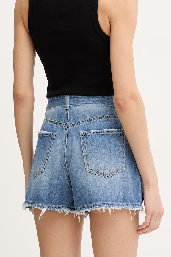 Îmbrăcăminte Twinset pantaloni scurți jeans 261TP2711 albastru
