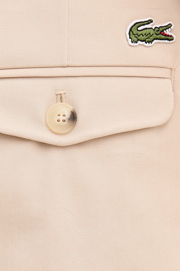 Lacoste pantaloni scurți bej FF0175