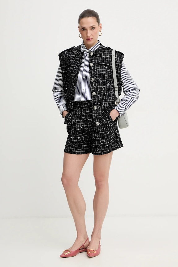 Luisa Spagnoli szorty Atomica 543138 czarny SS26