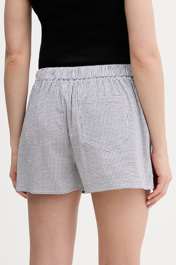 Odzież Guess Jeans szorty damskie W6GD45.WFC01 biały
