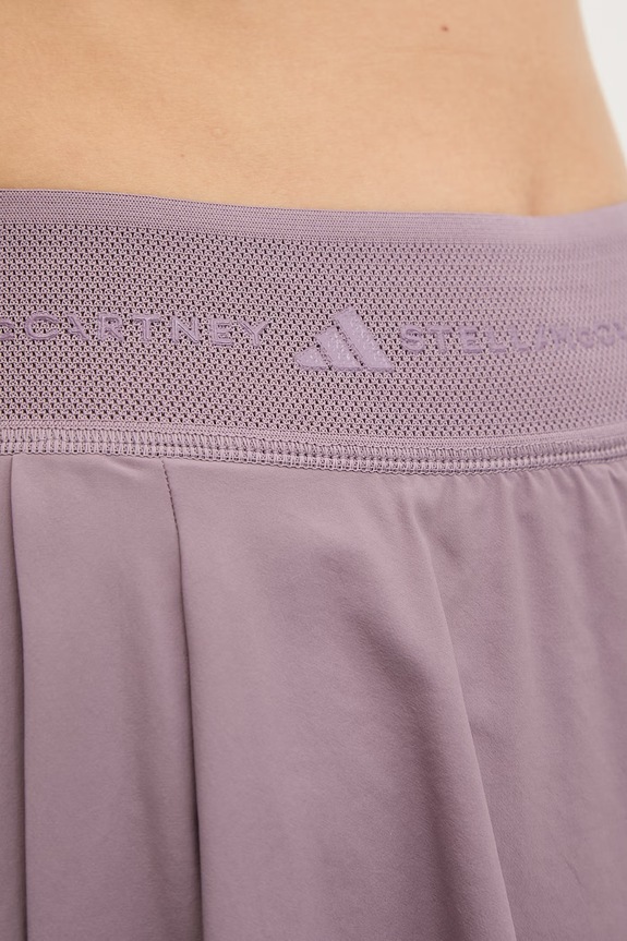 Adidas by Stella McCartney Πλισέ φούστα μωβ JY8149