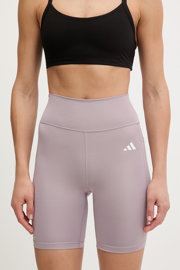 adidas Performance pantaloni scurți sport pentru femei violet JZ0832