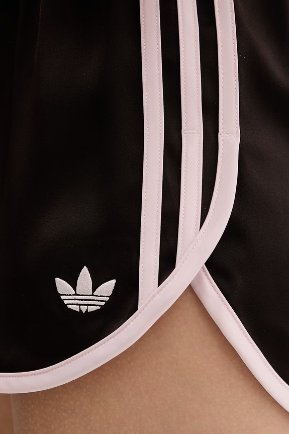 adidas Originals szorty dresowe damskie brązowy KC9006