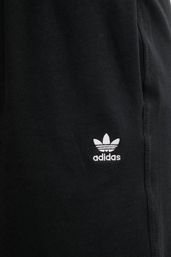 adidas Originals kratke hlače ženske pamučne crna KC9165