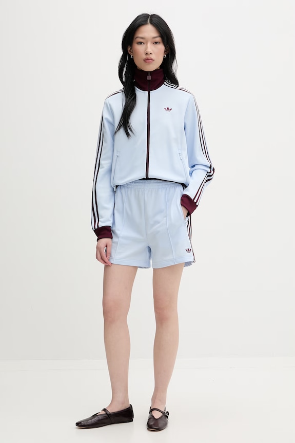 Adidas Originals pantaloni scurți de trening pentru femei KD3670 albastru SS26