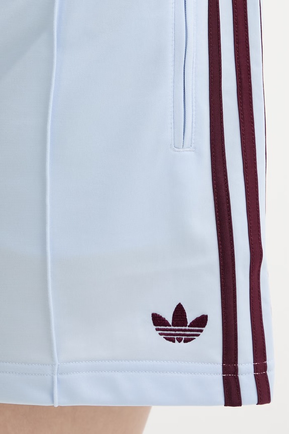 Adidas Originals pantaloni scurți de trening pentru femei albastru KD3670