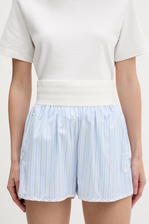 adidas Originals pantaloni scurți pentru femei albastru KE1075