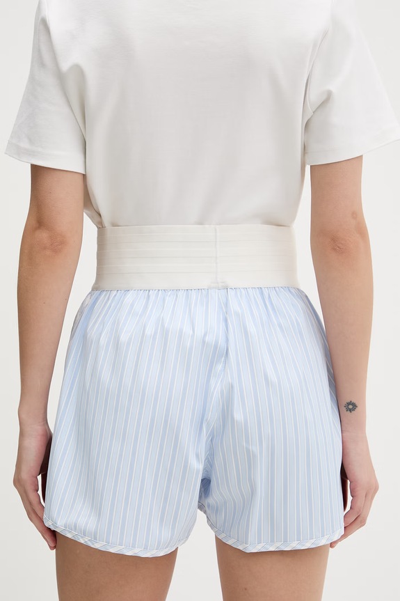 Îmbrăcăminte adidas Originals pantaloni scurți pentru femei KE1075 albastru