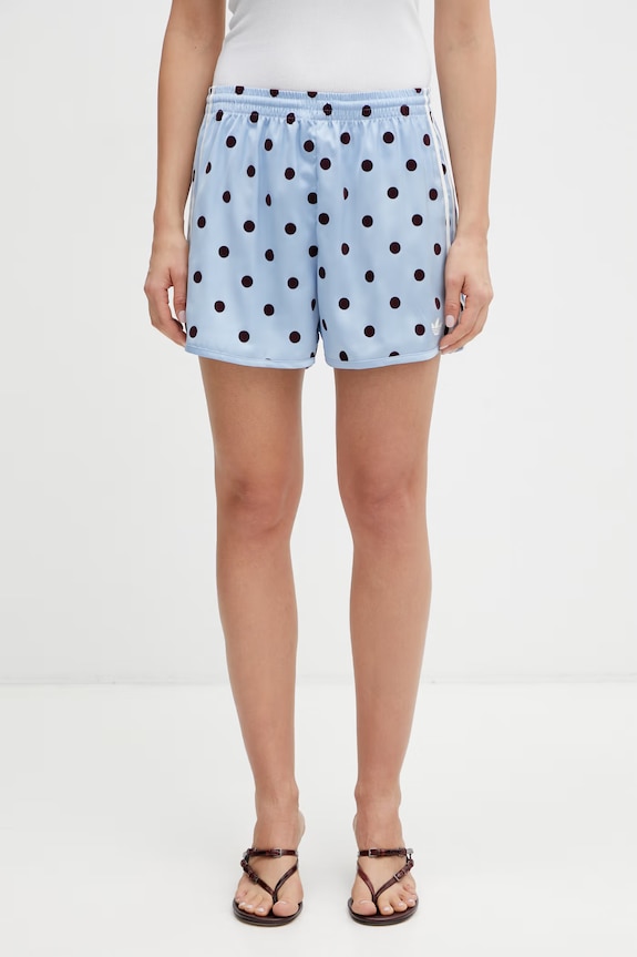 adidas Originals pantaloni scurți de trening pentru femei KV1173 albastru SS26