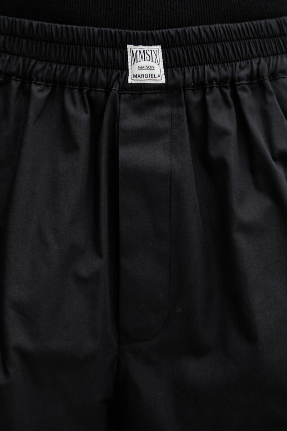 MM6 Maison Margiela σορτς Γυναικεία βαμβάκι μαύρο S52MU0135.M35480.899