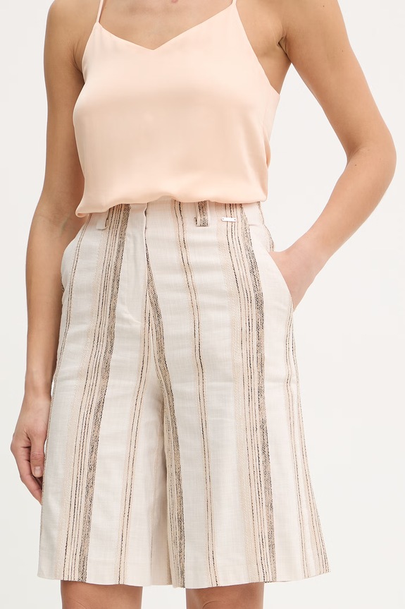 Kratke hlače Fracomina Tkanina bež FS26SV6009W840N8