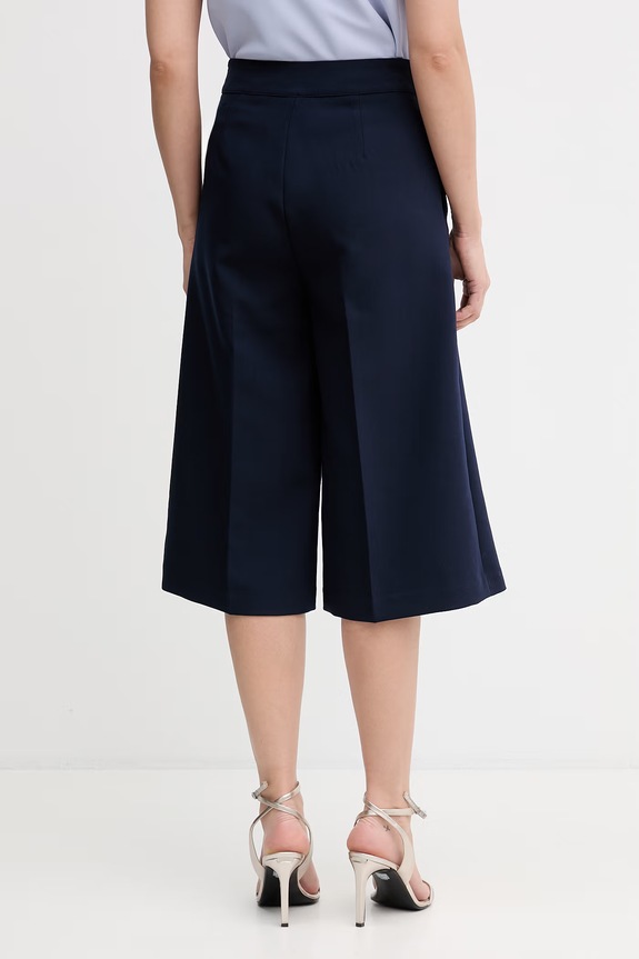 Oblečenie United Colors of Benetton elegantné šortky dámske 443XD902I tmavomodrá