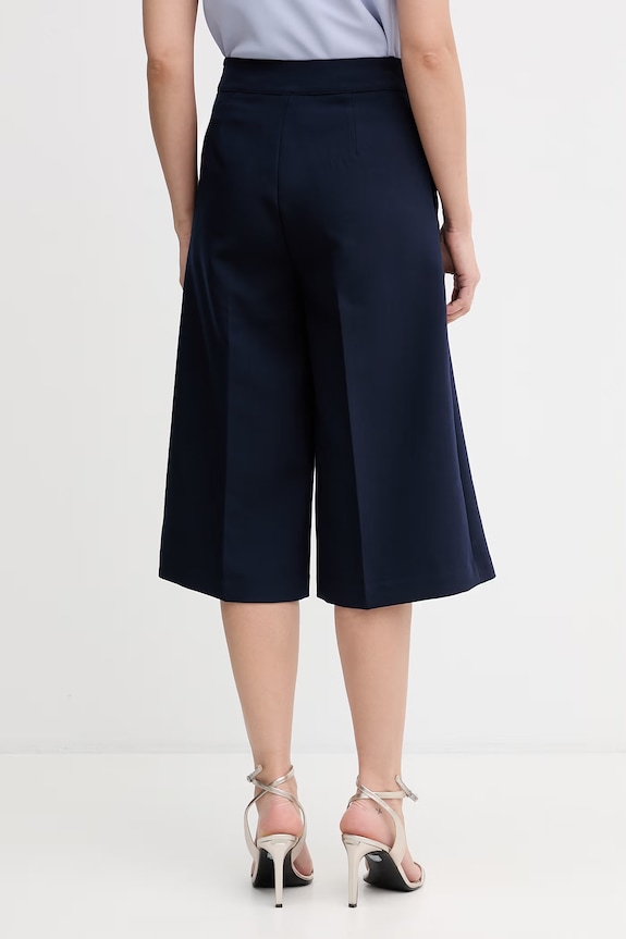 Oblečenie United Colors of Benetton elegantné šortky dámske 443XD902I tmavomodrá