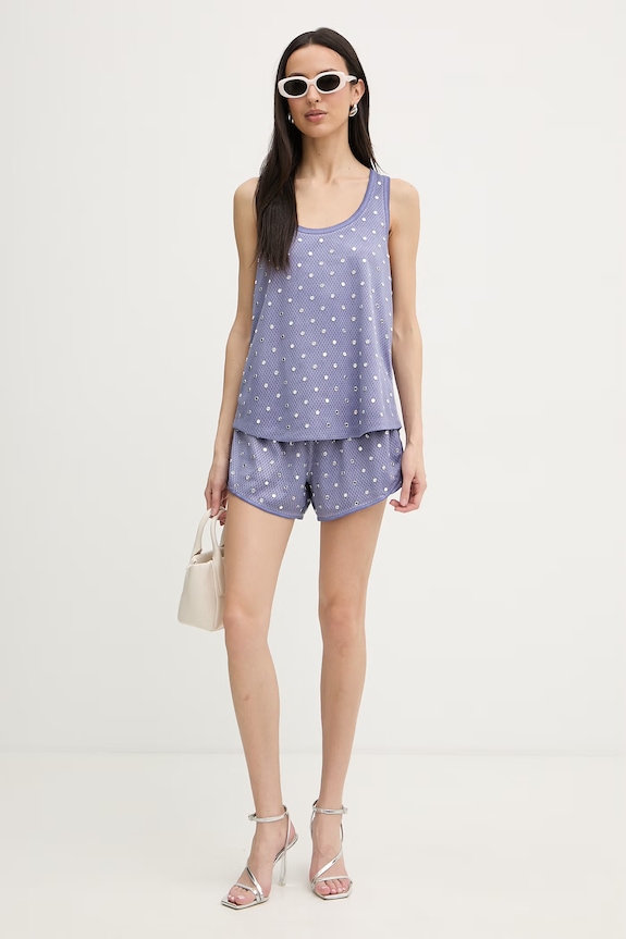 Pinko šortky dámske 106854.A3BC fialová SS26