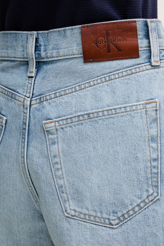Calvin Klein Jeans pantaloncini da donna in jeans blu LV047F765G