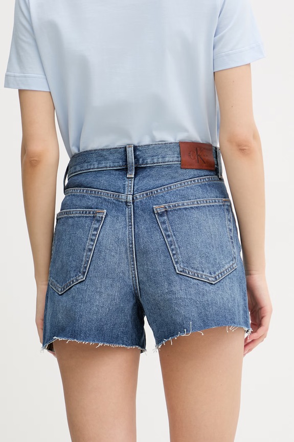 Abbigliamento Calvin Klein Jeans pantaloncini da donna in jeans LV047F766G blu