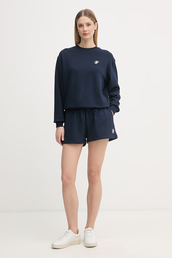 Tommy Hilfiger sportske kratke hlače ženske WW0WW48765 mornarsko plava SS26