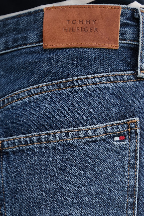 Tommy Hilfiger Σορτς Γυναικεία ντένιμ σκούρο μπλε WW0WW48598