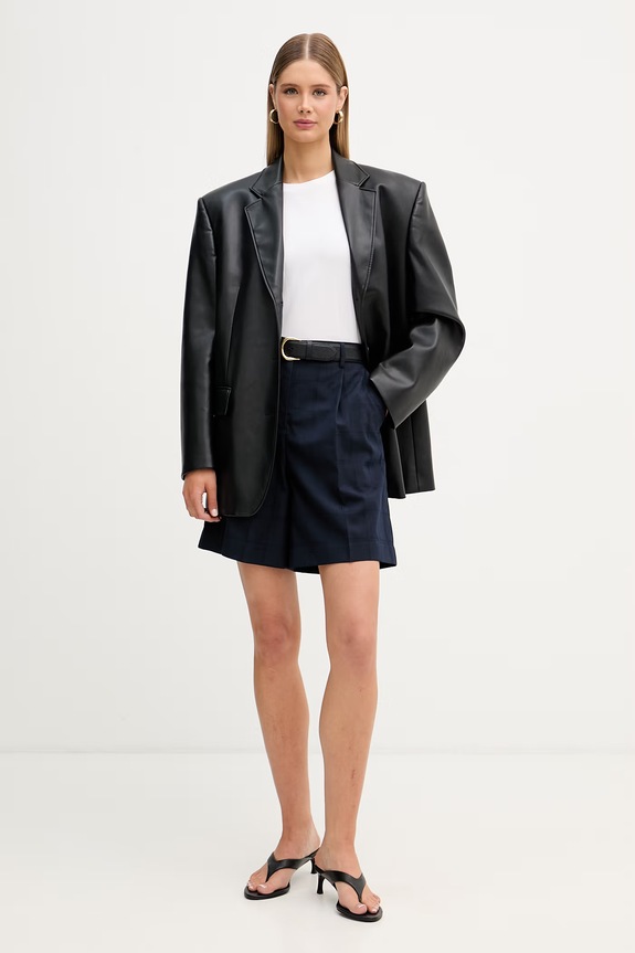 Iceberg bermudy damskie D051.5239 granatowy SS26