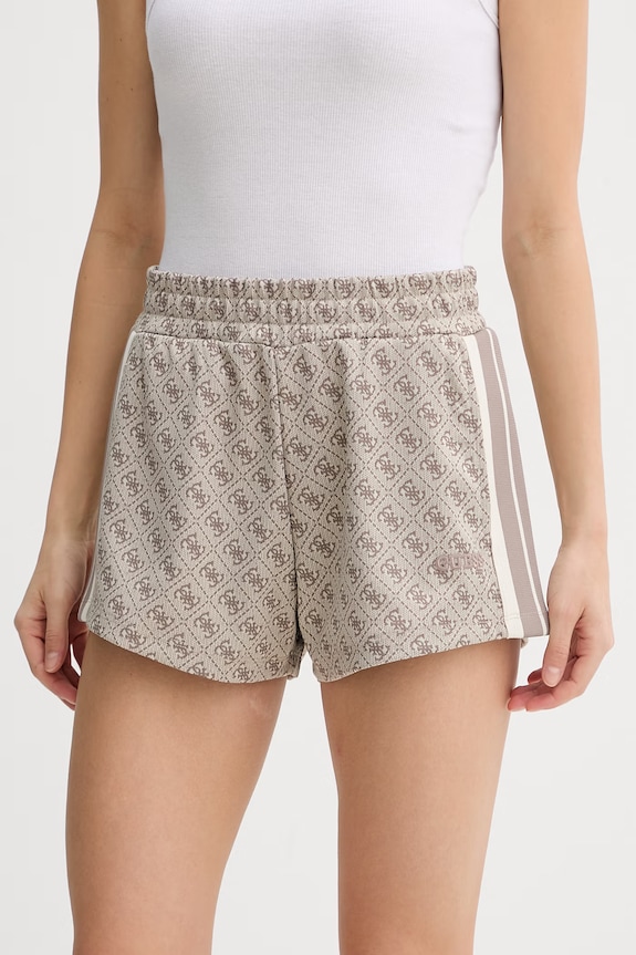 Guess šortky dámske béžová V6GD02.K2959